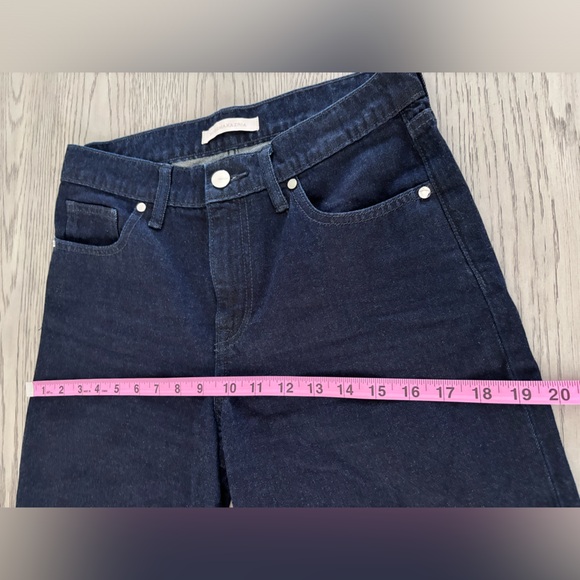 BCBG Dark Wash Cuffed Jeans Size 26 - Picture 9 of 11